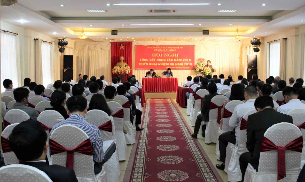 Sở Công thương Nghệ An: Tổng kết công tác năm 2018, triển khai nhiệm vụ năm 2019
