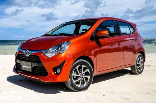4. Toyota Wigo (giá từ 345 triệu đồng)