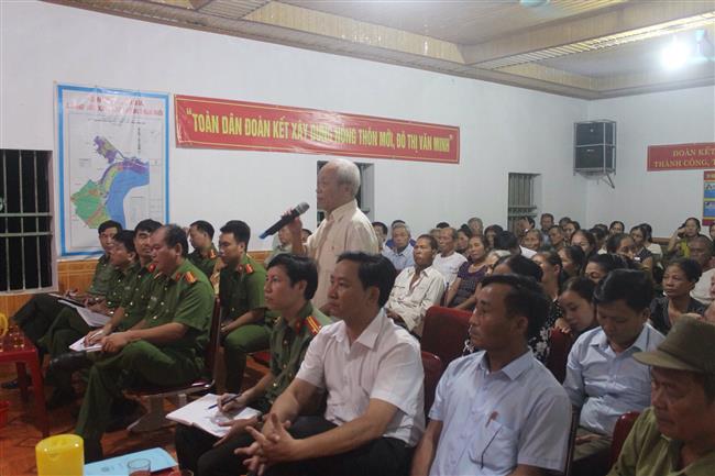 Bám sát cơ sở để giữ yên địa bàn