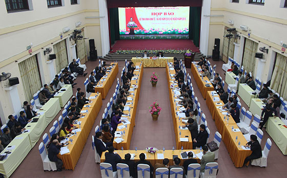 Họp báo về tình hình kinh tế - xã hội năm 2018, kế hoạch năm 2019