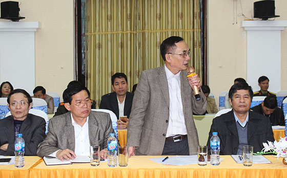 Đại tá Lê Xuân Hoài, Phó Giám đốc Công an tỉnh thông báo kết quả nổi bật mà Công an Nghệ An đã đạt được. “Về tội phạm mua bán người, Đại tá Nguyễn Hữu Cầu, Giám đốc Công an tỉnh đã thông báo tại Kỳ họp HĐND tỉnh. Công an Nghệ An đã triển khai quyết liệt các kế hoạch, giải pháp phòng chống tội phạm, rất mong sự tham gia tích cực, giúp đỡ của chính quyền địa phương và các ban, ngành”, Đại tá Lê Xuân Hoài.