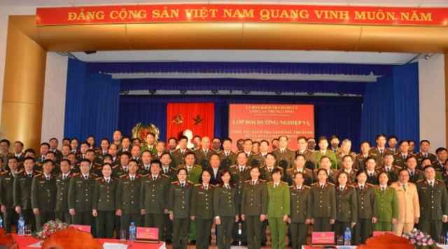 Bồi dưỡng nghiệp vụ kiểm tra, giám sát của Đảng trong Công an nhân dân