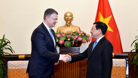 Hoa Kỳ coi Việt Nam là đối tác quan trọng hàng đầu ở khu vực