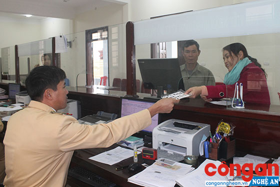 Thời gian qua, Công an TX Hoàng Mai đã có nhiều giải pháp nâng cao công tác cải cách hành chính