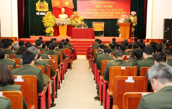 Cục An ninh nội địa, Bộ Công an triển khai công tác năm 2019.