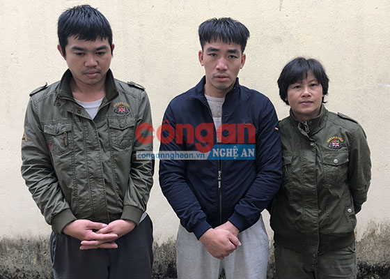 3 đối tượng bị bắt giữ