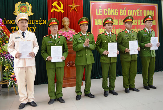 Thành lập Đội Cảnh sát PCCC và cứu nạn cứu hộ