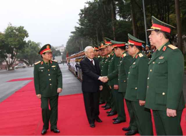 Tổng Bí thư, Chủ tịch nước Nguyễn Phú Trọng dự Hội nghị Quân chính toàn quân năm 2018