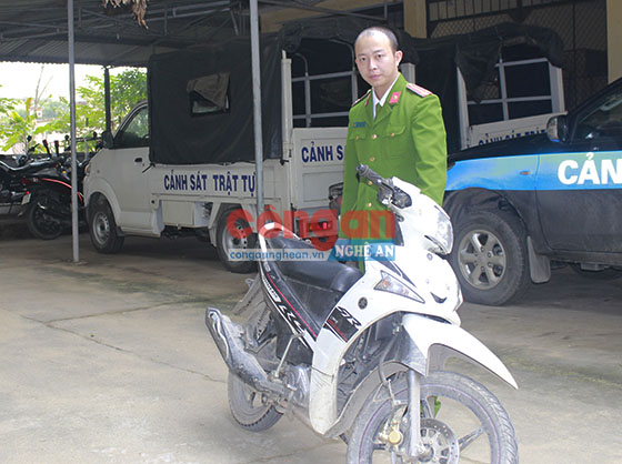 Chiếc xe Lập sử dụng để cướp tài sản