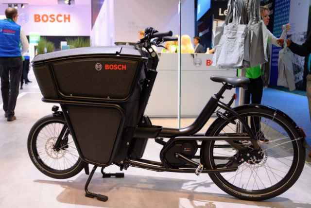 Bosch 'khoe' xe đạp điện chuyên dành cho người giao hàng