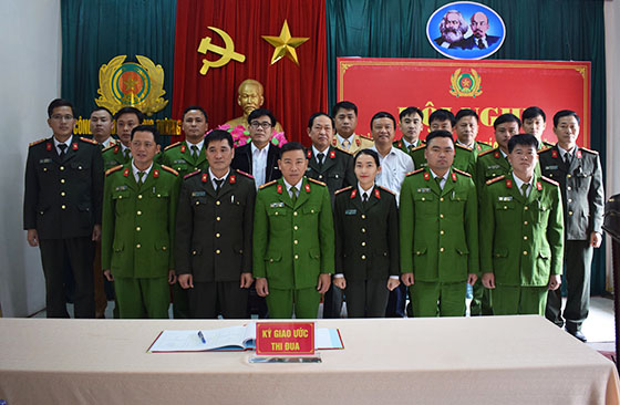 Công an huyện Tương Dương: Triển khai nhiệm vụ công tác năm 2019