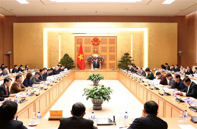 Cuộc họp đánh giá hoạt động của Ban chỉ đạo đổi mới và phát triển doanh nghiệp năm 2018 và triển khai nhiệm vụ năm 2019. Ảnh: VGP/Thành Chung