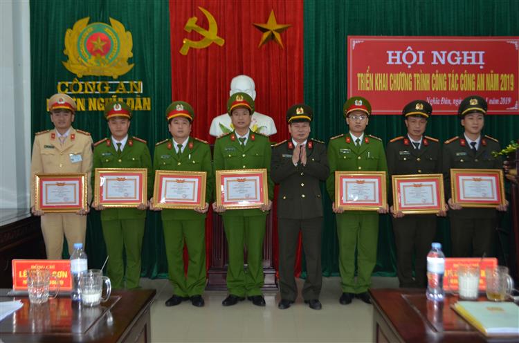 Công an huyện Nghĩa Đàn: Triển khai công tác năm
