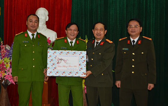 Tại Công an huyện Đô Lương