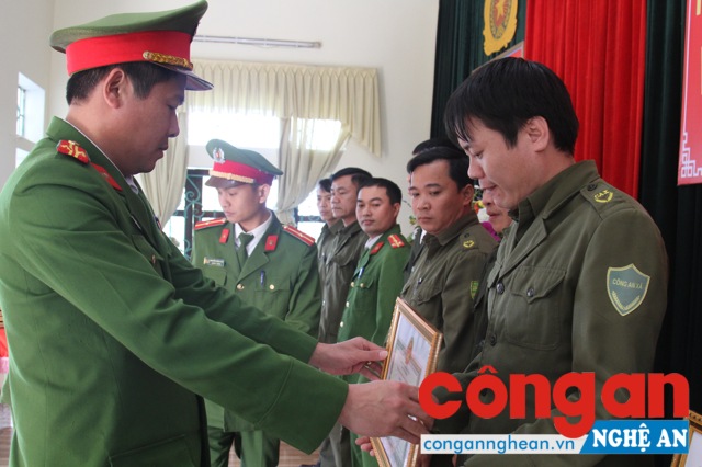 CA Thanh Chương: Kí cam kết thực hiện cải cách hành chính năm 2019