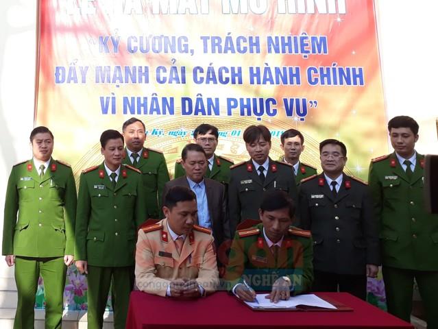 Ra mắt và triển khai mô hình 'Kỷ cương, trách nhiệm - Đẩy mạnh cải cách hành chính - vì nhân dân phục vụ' tại Bộ phận một cửa