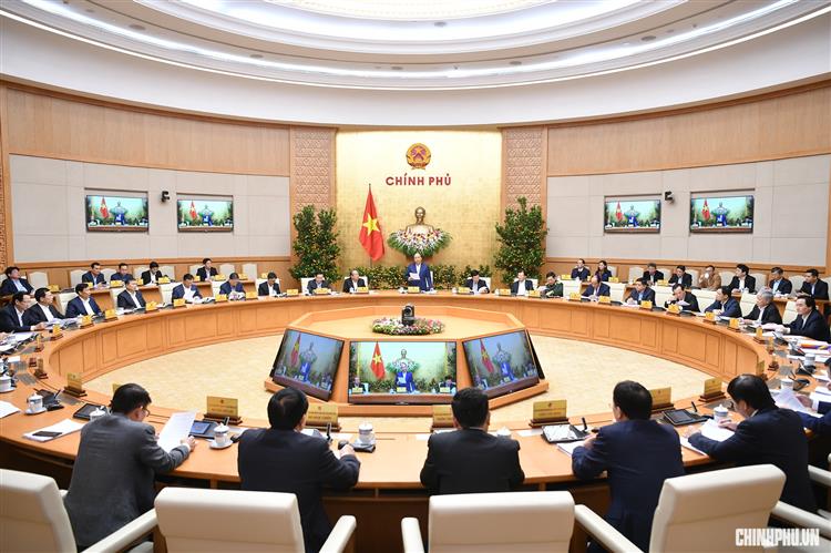 Phiên họp Chính phủ thường kỳ tháng 1/2019. - Ảnh: VGP/Quang Hiếu