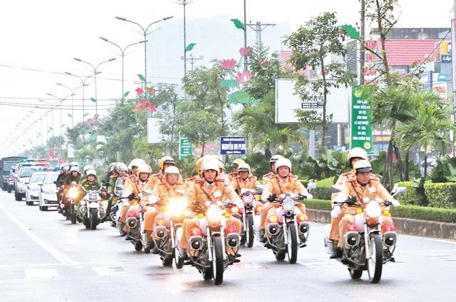 Công an tỉnh Hà Tĩnh ra quân tấn công, trấn áp tội phạm, đảm bảo ANTT dịp Tết Nguyên đán Kỷ Hợi 2019