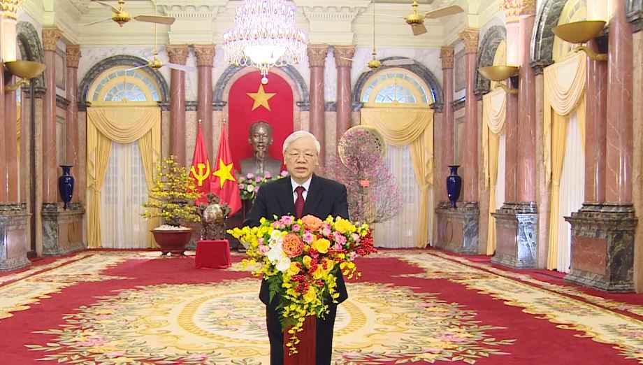 Tổng Bí thư, Chủ tịch nước Nguyễn Phú Trọng chúc Tết Kỷ Hợi 2019