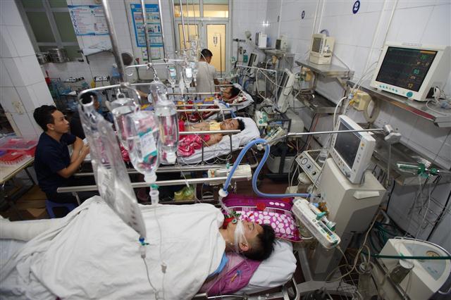Tính đến hết ngày mùng 3 Tết nguyên đán Kỷ Hợi (7/2/2019), BV Việt Đức đã tiếp nhận tổng số 254 bệnh nhân nhập viện do tai nạn giao thông. Ảnh: VGP/Phan Trang