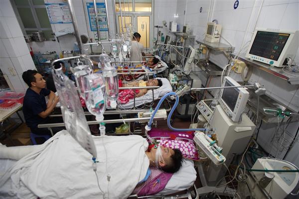 Tính đến hết ngày mùng 3 Tết nguyên đán Kỷ Hợi (7/2/2019), BV Việt Đức đã tiếp nhận tổng số 254 bệnh nhân nhập viện do tai nạn giao thông. Ảnh: VGP/Phan Trang