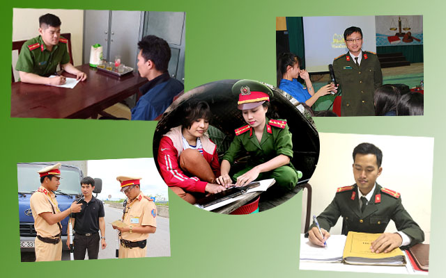 5 gương mặt trẻ tiêu biểu trong Công an Nghệ An
