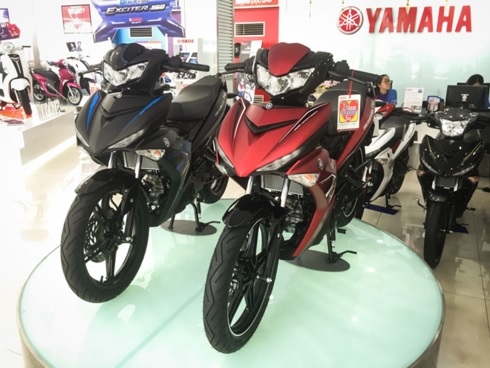 Nhiều mẫu xe của Yamaha cũng giảm giá nhẹ so với trước Tết: Exciter, Janus...