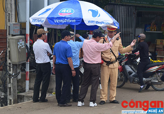 Đảm bảo an ninh trật tự tại lễ hội đền Cờn