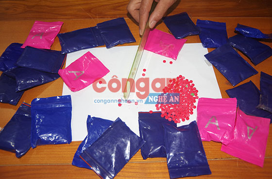 Tang vật bị thu giữ