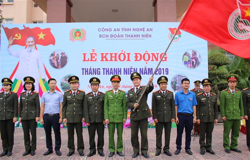 Đoàn Thanh niên Công an tỉnh khởi động 'Tháng Thanh niên'
