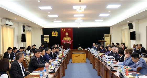 Bộ trưởng Tô Lâm tiếp Đoàn Hội đồng Kinh doanh Hoa Kỳ - ASEAN