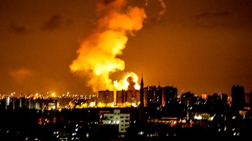 Israel bất ngờ dội lửa vào cứ điểm Hamas ở Gaza