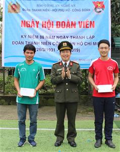 Sôi nổi 'Ngày hội đoàn viên' của Báo Công an Nghệ An