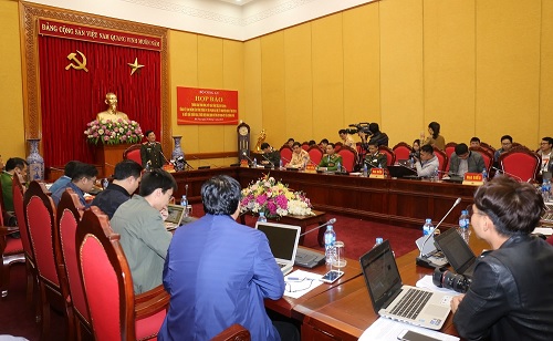Bộ Công an họp báo thông báo tình hình, kết quả công tác công an Quý I/2019