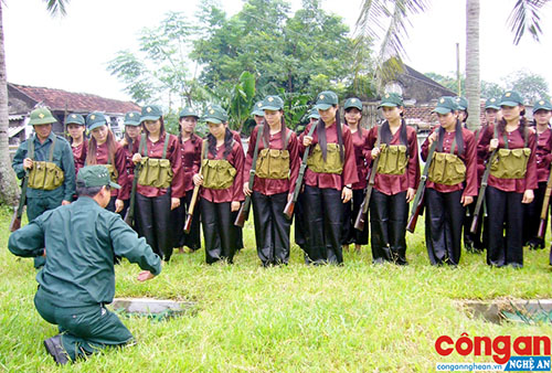 Phát huy vai trò của dân quân tự vệ trong công tác đảm bảo ANTT