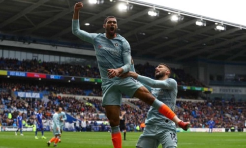 Loftus-Cheek ghi bàn phút 90, Chelsea lội ngược dòng thắng Cardiff