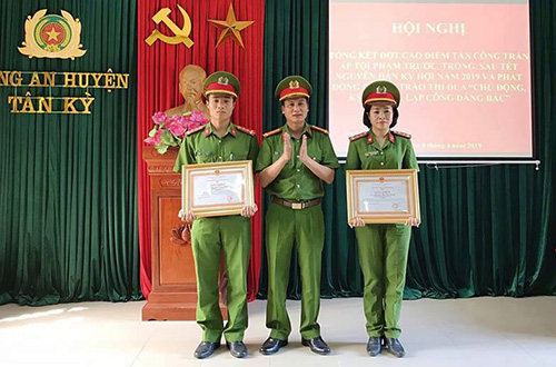Tổng kết đợt cao điểm tấn công truy quét tội phạm, đảm bảo ANTT trước, trong và sau Tết Nguyên đán Kỷ Hợi năm 2019