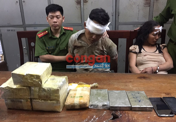 Bắt giữ cặp vợ chồng mua bán trái phép chất ma túy