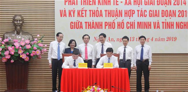 Đưa quan hệ Nghệ An – TP Hồ Chí Minh lên tầm cao mới