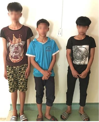 Nhóm đối tượng 'nhí' trộm cắp tài sản