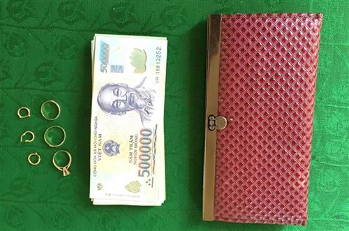 Vật chứng thu được