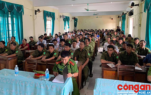 Bồi dưỡng kiến thức PCCC cho lực lượng dân phòng