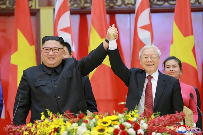 Chủ tịch Kim Jong-un gửi lời cám ơn Tổng Bí thư, Chủ tịch nước Nguyễn Phú Trọng