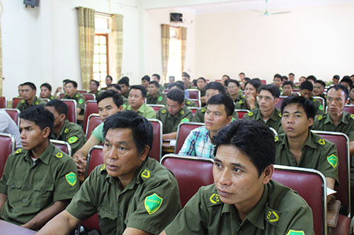 Kỳ Sơn: Tập huấn nghiệp vụ cho Công an viên các xã