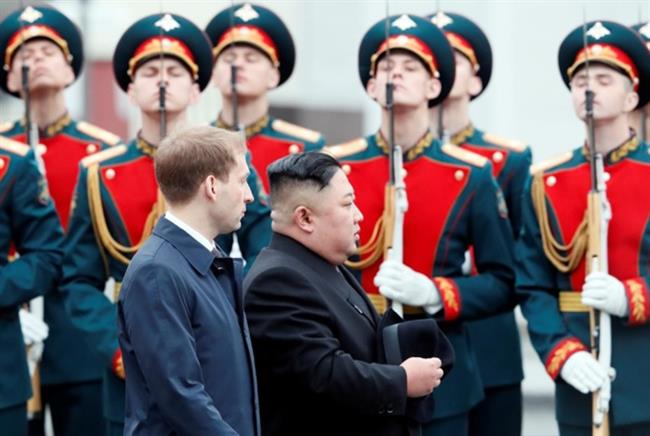 Nhà lãnh đạo Triều Tiên nói gì khi vừa đặt chân đến Nga?