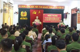 Tập huấn công tác nghiệp vụ cơ bản và các chuyên đề của lực lượng CAND