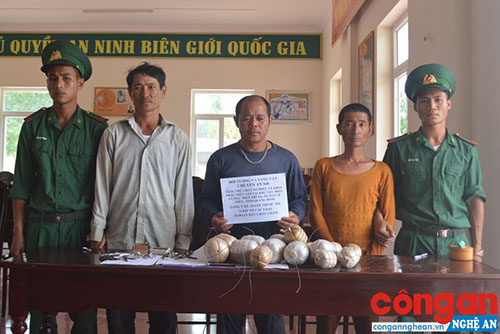 Quảng Bình: Bắt 4 đối tượng dùng vật liệu nổ đánh bắt thủy sản