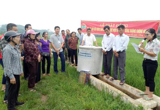 Đẩy mạnh thực hiện các chỉ tiêu về môi trường