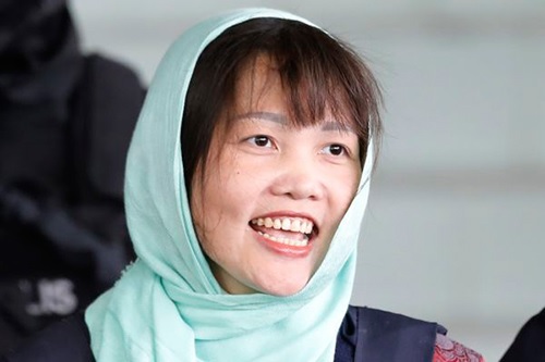 Đoàn Thị Hương được Malaysia trả tự do