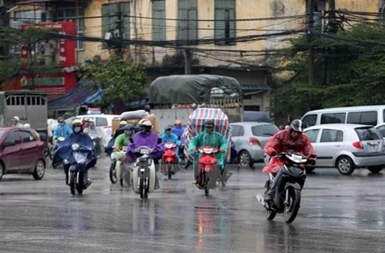 Bắc Bộ, Bắc Trung Bộ có mưa dông diện rộng